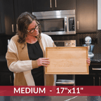 Medium Maple Wood Cutting Board