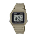 Casio Men's Classic Digital Watch with Beige Strap - W-217H-5AVCF