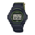 Casio Men's Classic Digital Watch with Green Band- W-219HB-3AVCF