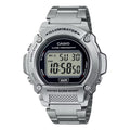 Casio Men's Classic Digital Watch with Stainless Steel Band - W-219HD-1AVCF
