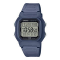 Casio Men's Water-Resistant Digital Watch with Blue Strap - W-800H-2AVCF