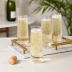 Stemless Champagne Glasses