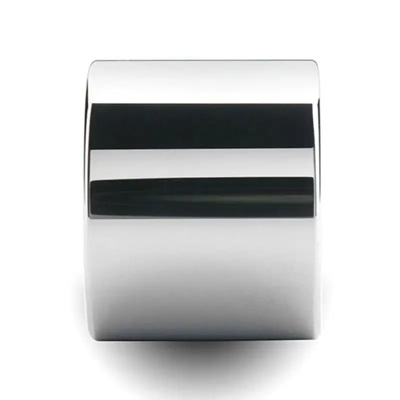 TEXAS Flat Pipe Cut Tungsten Carbide Ring with Polished Finish - 20mm