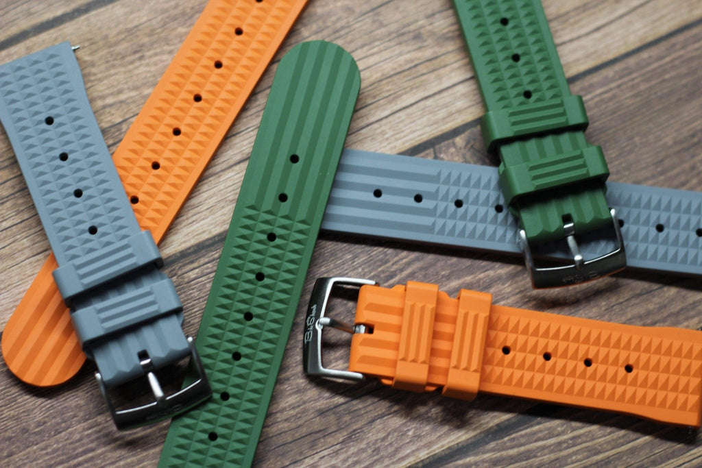 Waffle Rubber - Orange