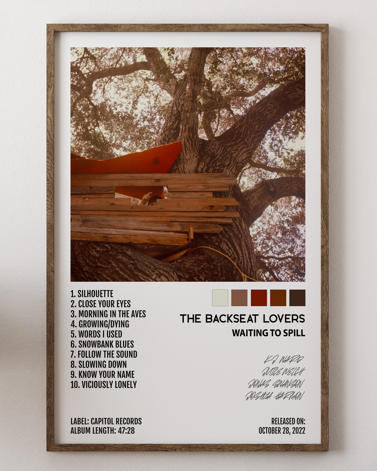 The Backseat Lovers- Waiting to Spill