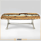 Hexagon Resin Dining Table