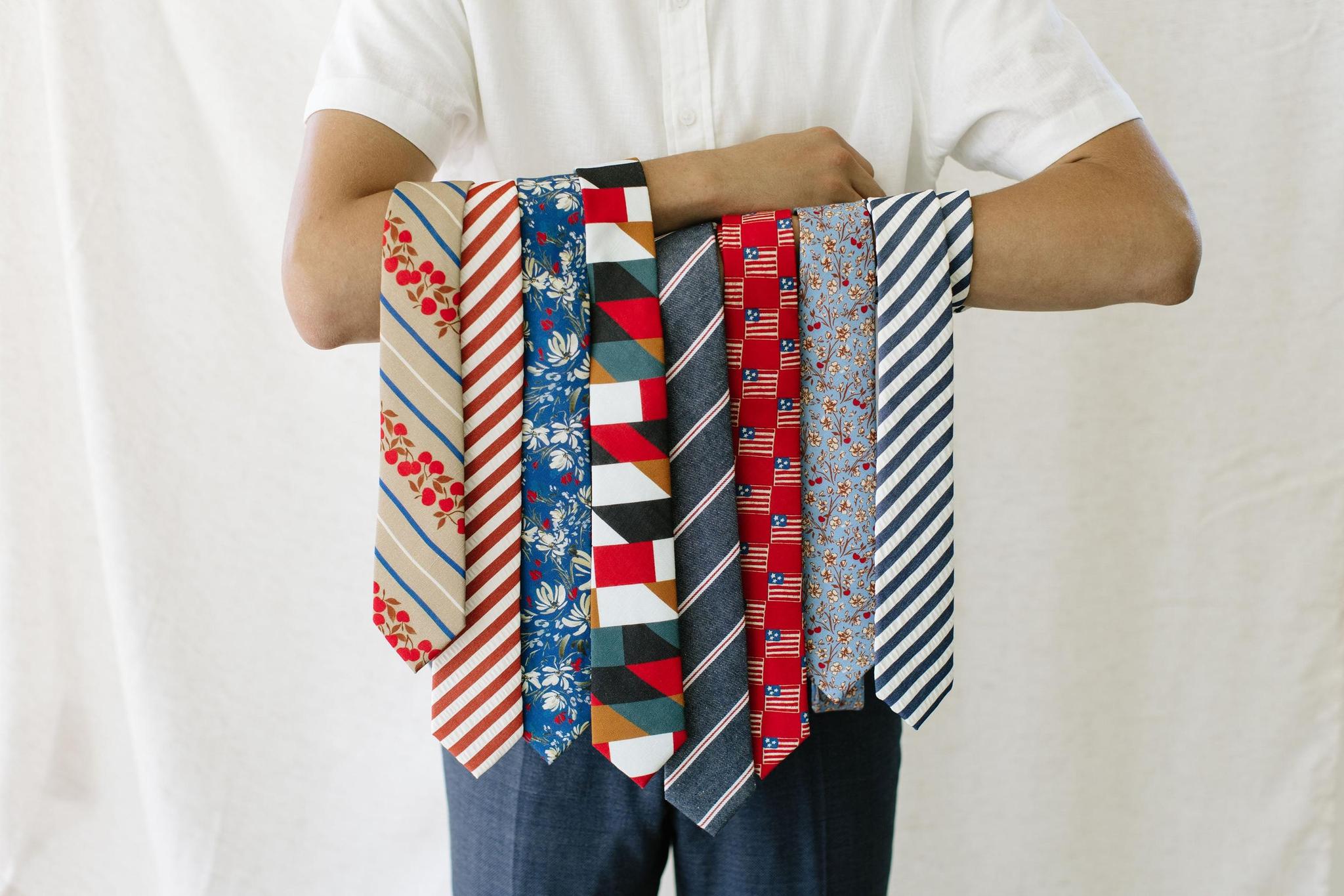 Scarlet Stripe - Men's Tie