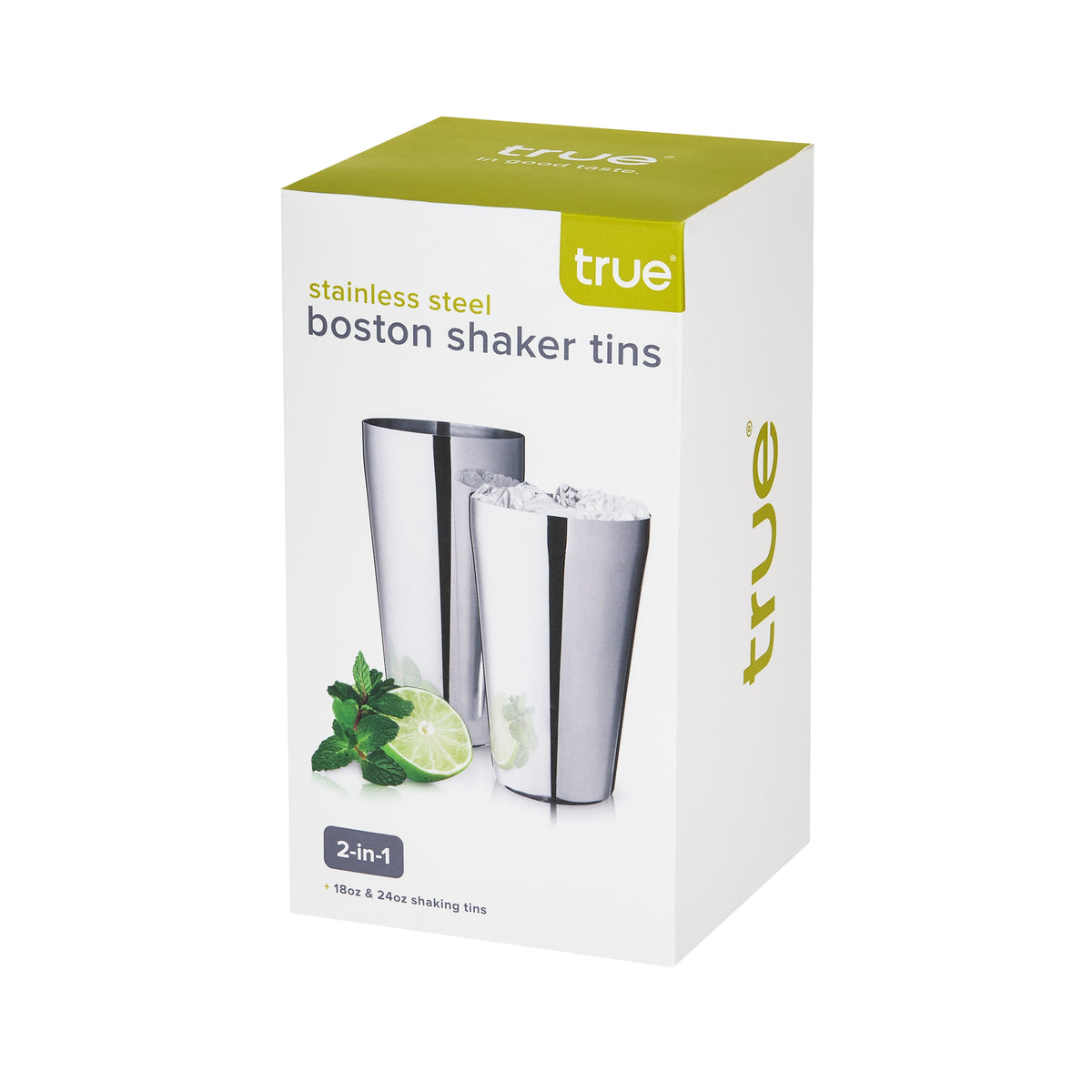 Advance Boston Shaker Tins in Stainless Steel