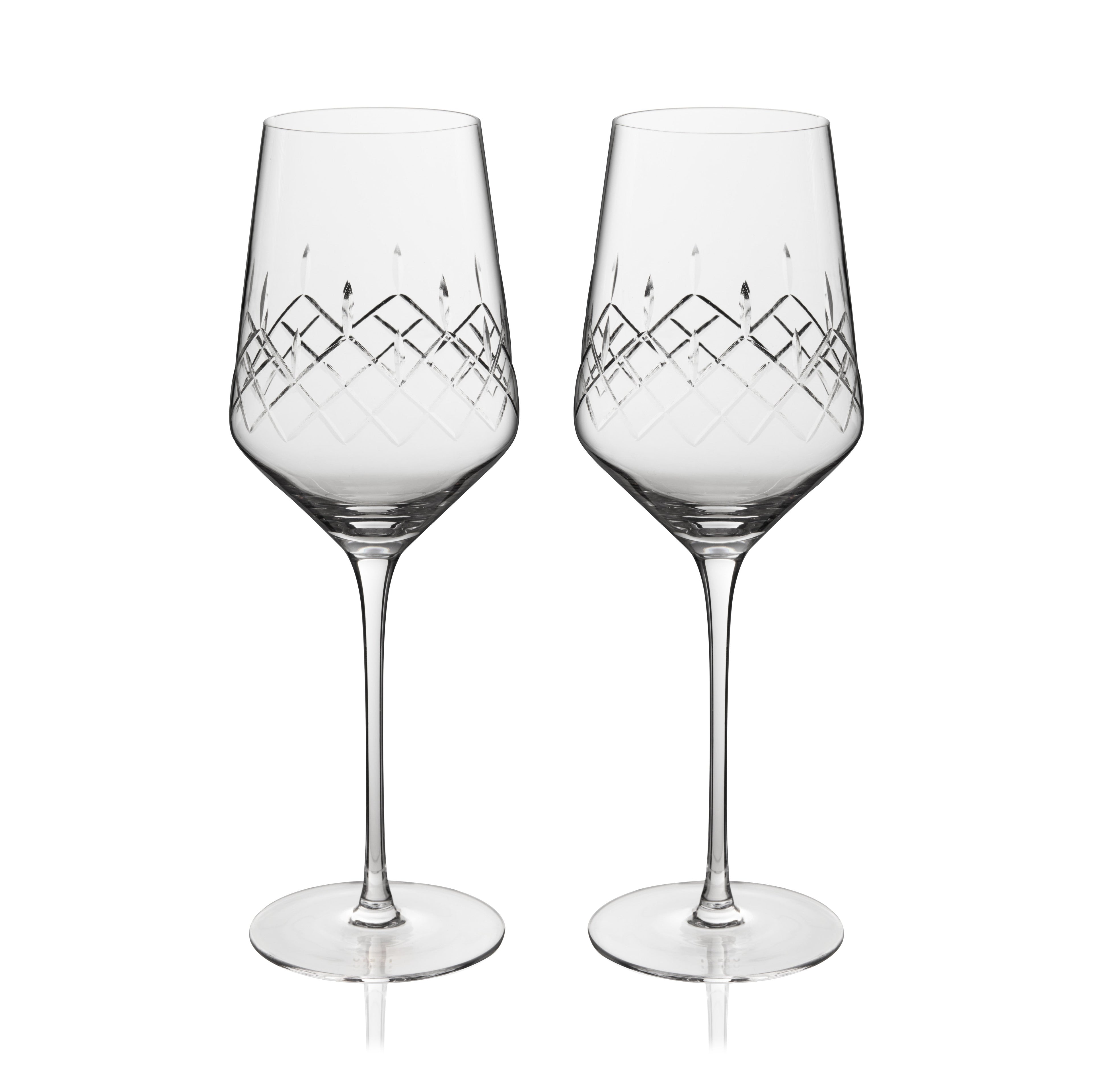Admiral Crystal Universal Wine Glasses, Set of 2