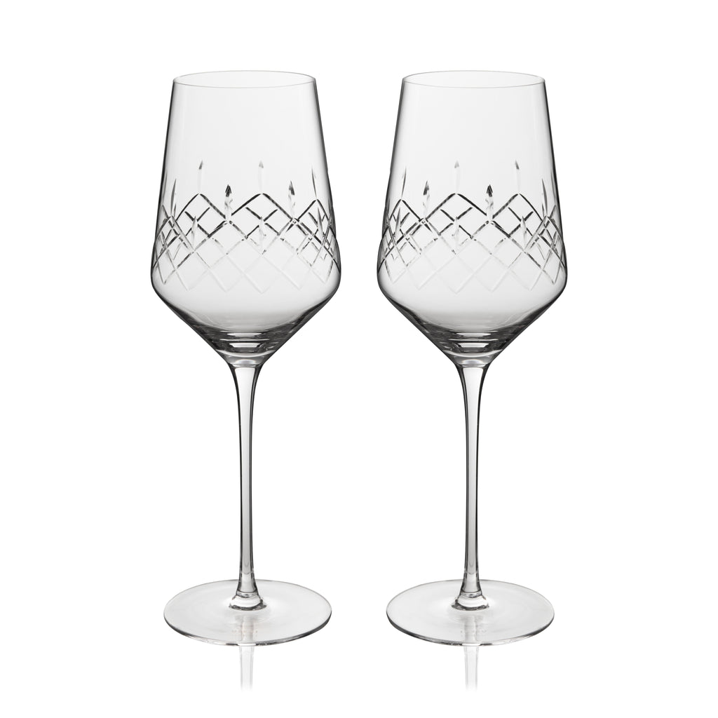 Admiral Crystal Universal Wine Glasses, Set of 2