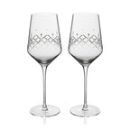 Admiral Crystal Universal Wine Glasses, Set of 2
