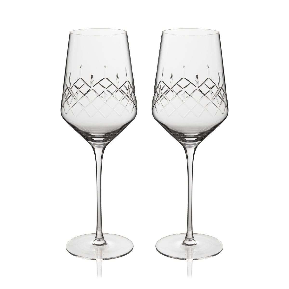 Admiral Crystal Universal Wine Glasses, Set of 2