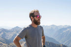 Matte Black - Pink Lemonade Lens Polarized - Essentials