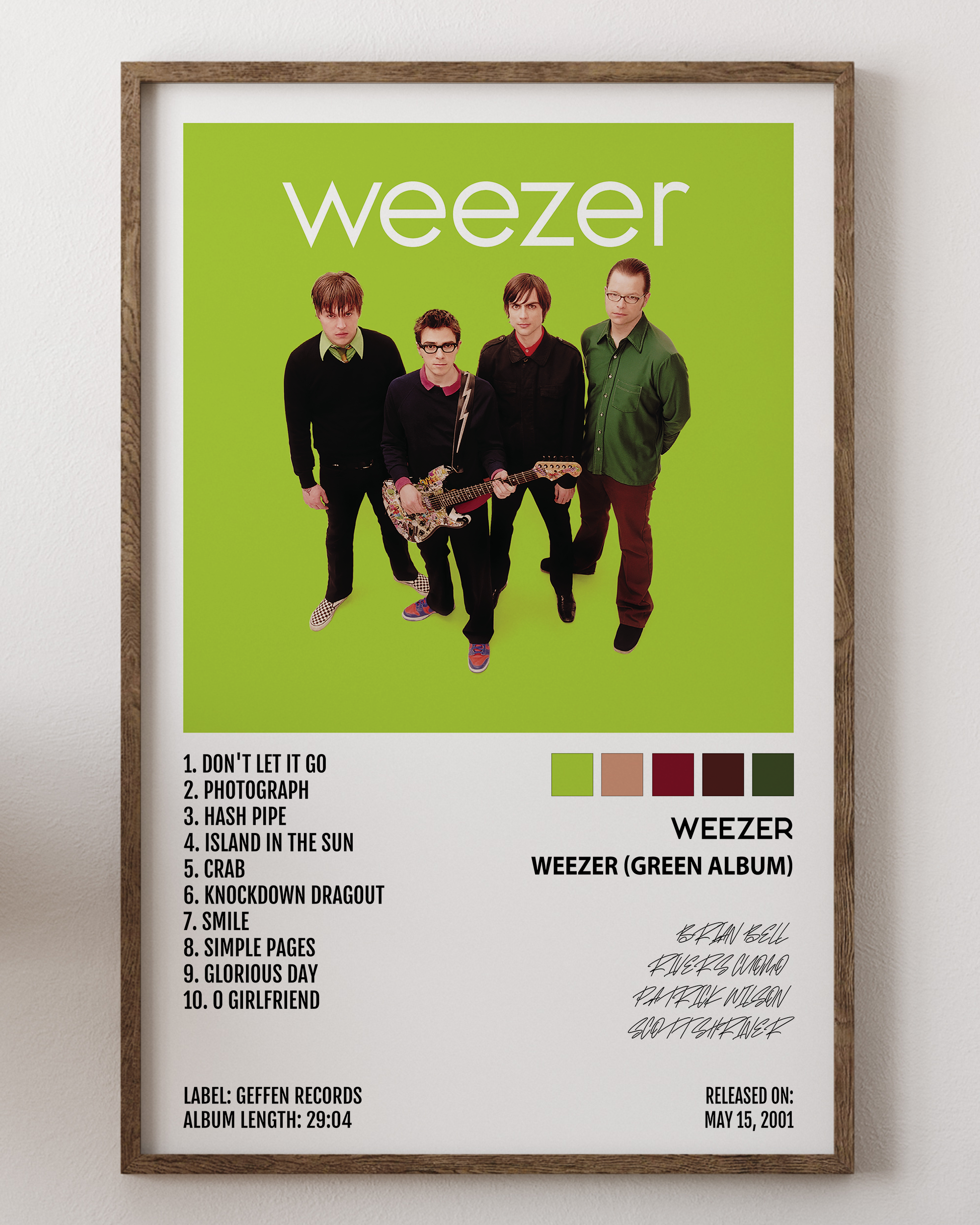 Weezer- Weezer (Green Album)