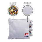 White Daily 66x Cornhole Bags