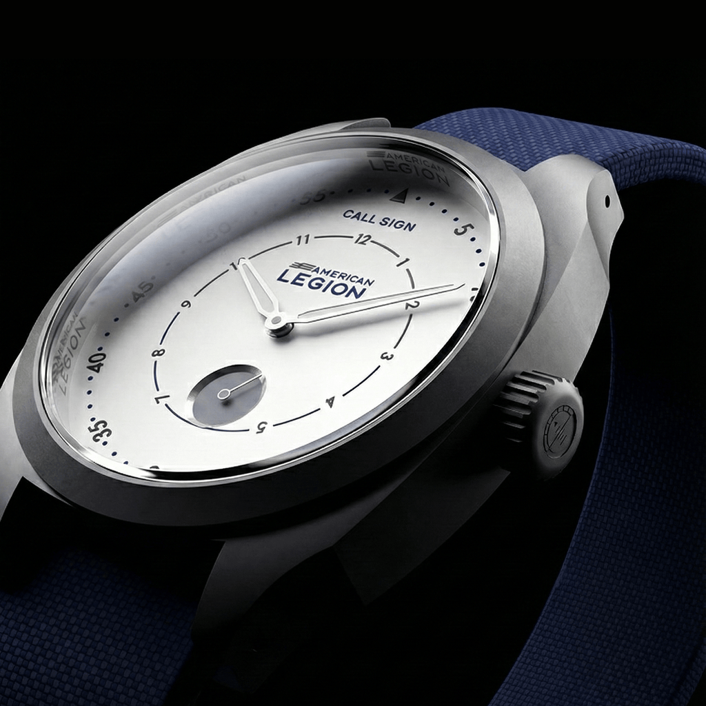 Waypoint Pilot Watch — White Dial