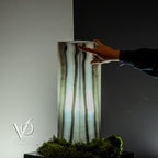 White Ice Onyx Lamp (Exotic Table Lamp #7)