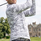 Golf Undershirt Long Sleeve (Camo/White)