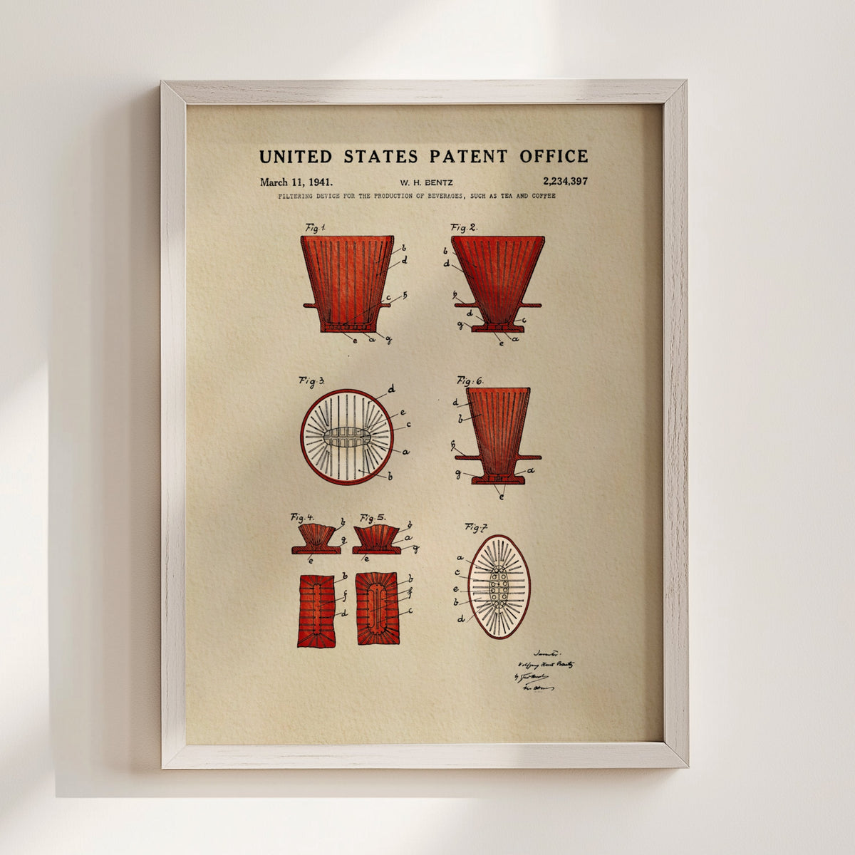 Coffee and Tea Filter (1941)