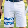 Zuma Cool-Stretch Men's Golf Shorts (Zuma White)