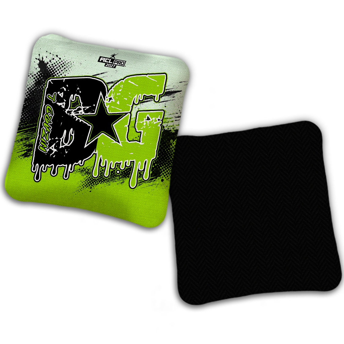 2027 ACL - BG Multiple Bag Models "GRUNGE" - Pro Stamped Cornhole Bags - SET OF 4 BAGS