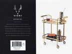 Antique Gold Bar Cart