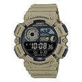 Casio Men's Digital Watch with Beige Band- WS-1500H-5BVCF