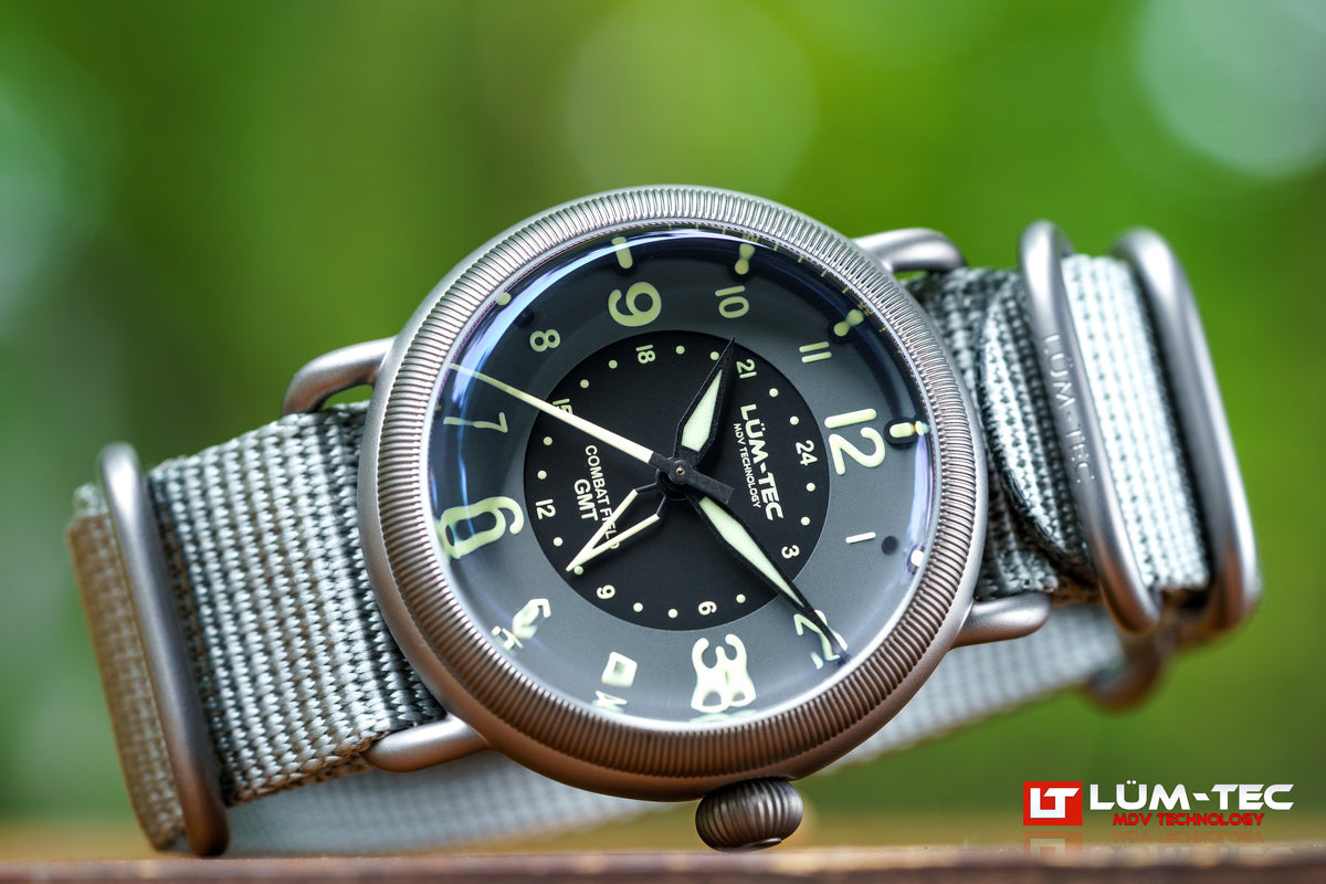 Combat Field X6 Titanium GMT