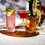 Mercury Crystal Lowball Tumblers, Set of 2