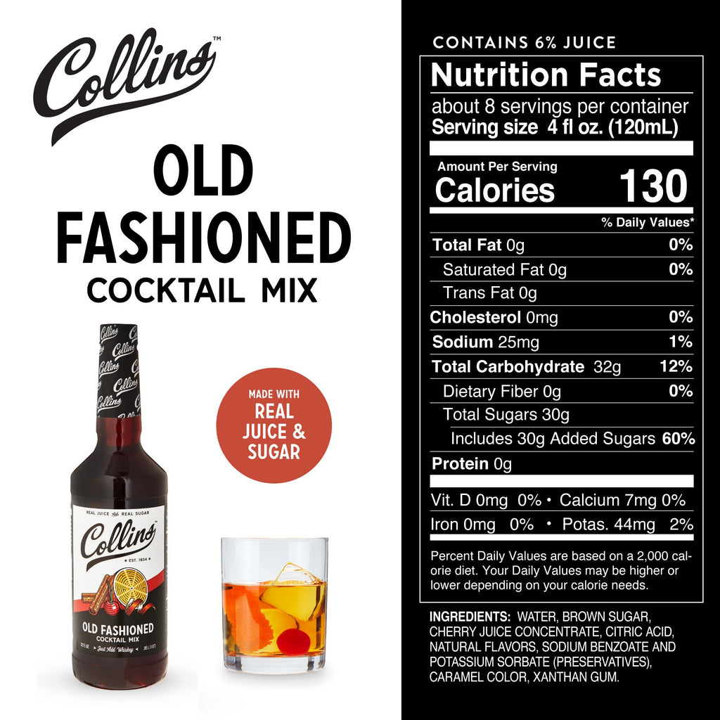 Old Fashioned Cocktail Mix