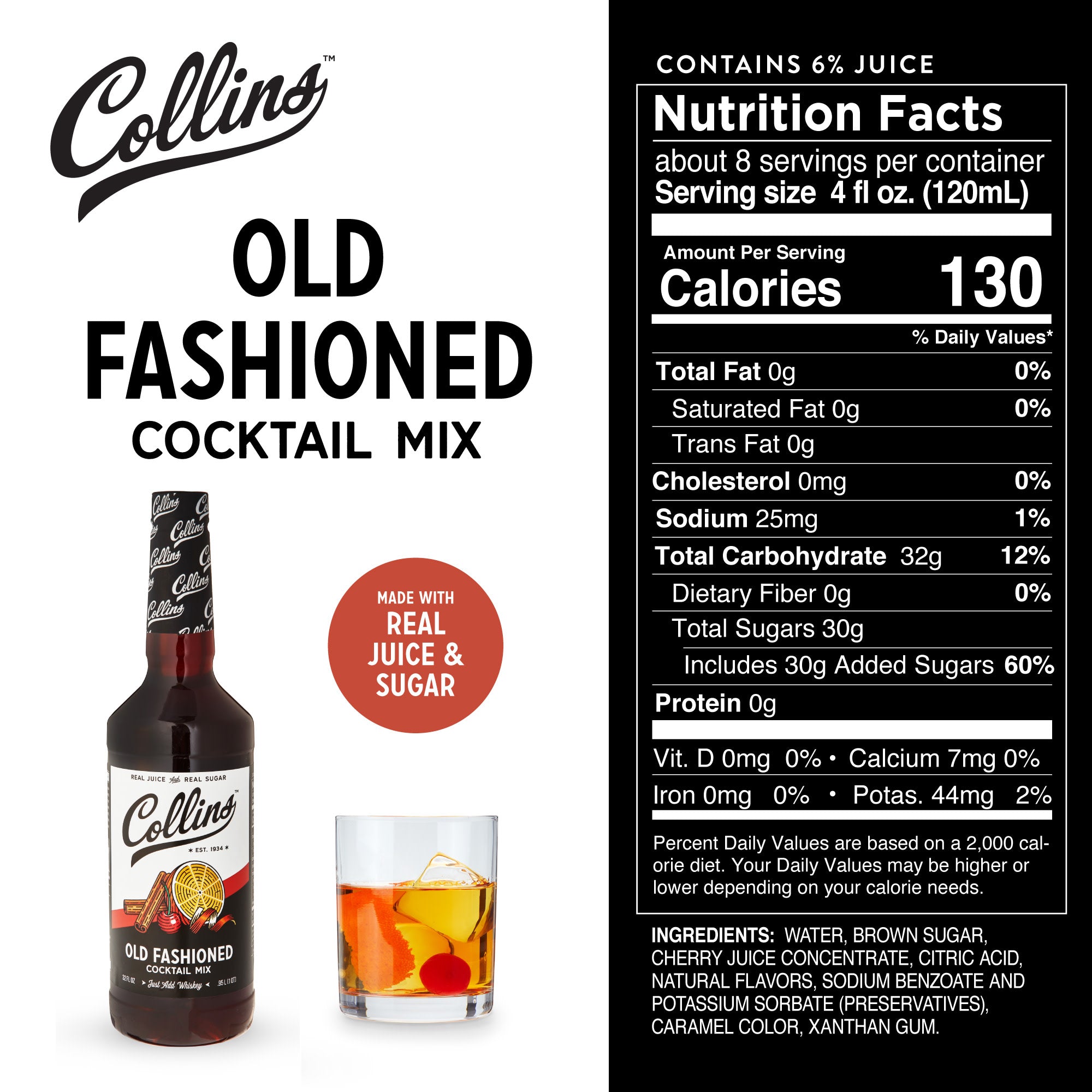 Old Fashioned Cocktail Mix
