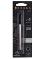 Slim Ballpoint Pen Refill - Black - Single Pack