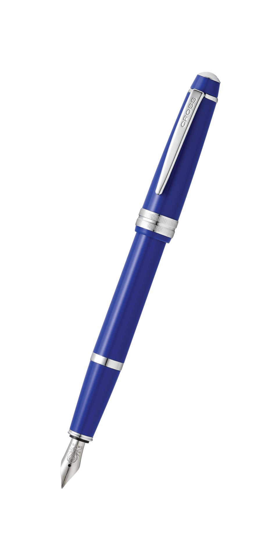 Bailey Light™ Polished Blue Resin Fine Nib Fountain Pen