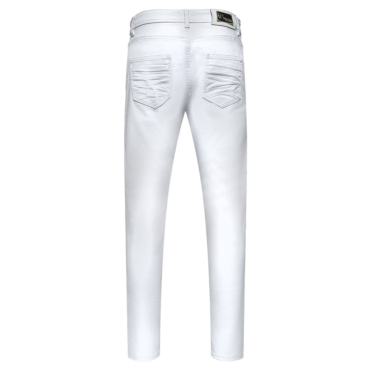 Barocco Style Staple Men's Jeans - White