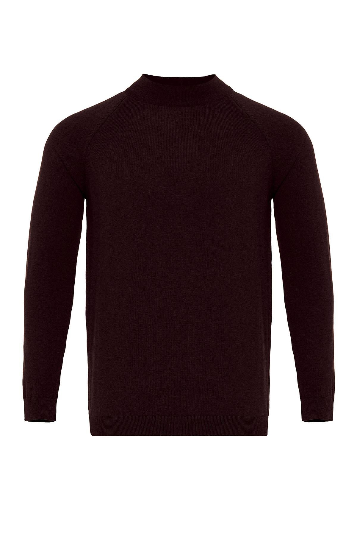 Men's Damson Half Turtleneckneck  Knitwear - Wessi