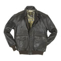 Men's Antique Lambskin Leather Jacket Z2567MM in Brown
