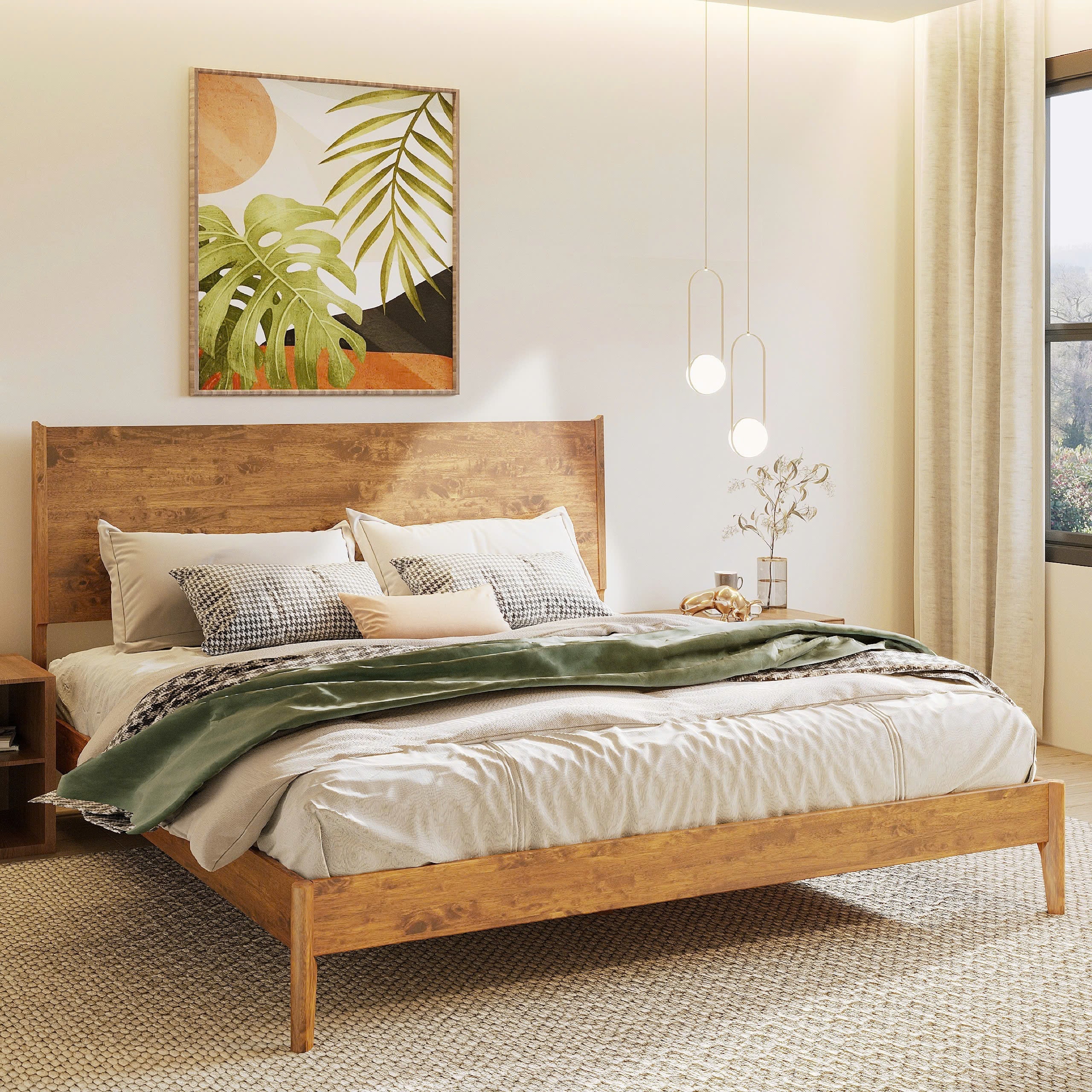 Haven Solid Wood Bed Frame
