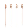 Pacific Tiki Cocktail Picks in Copper Set of 4