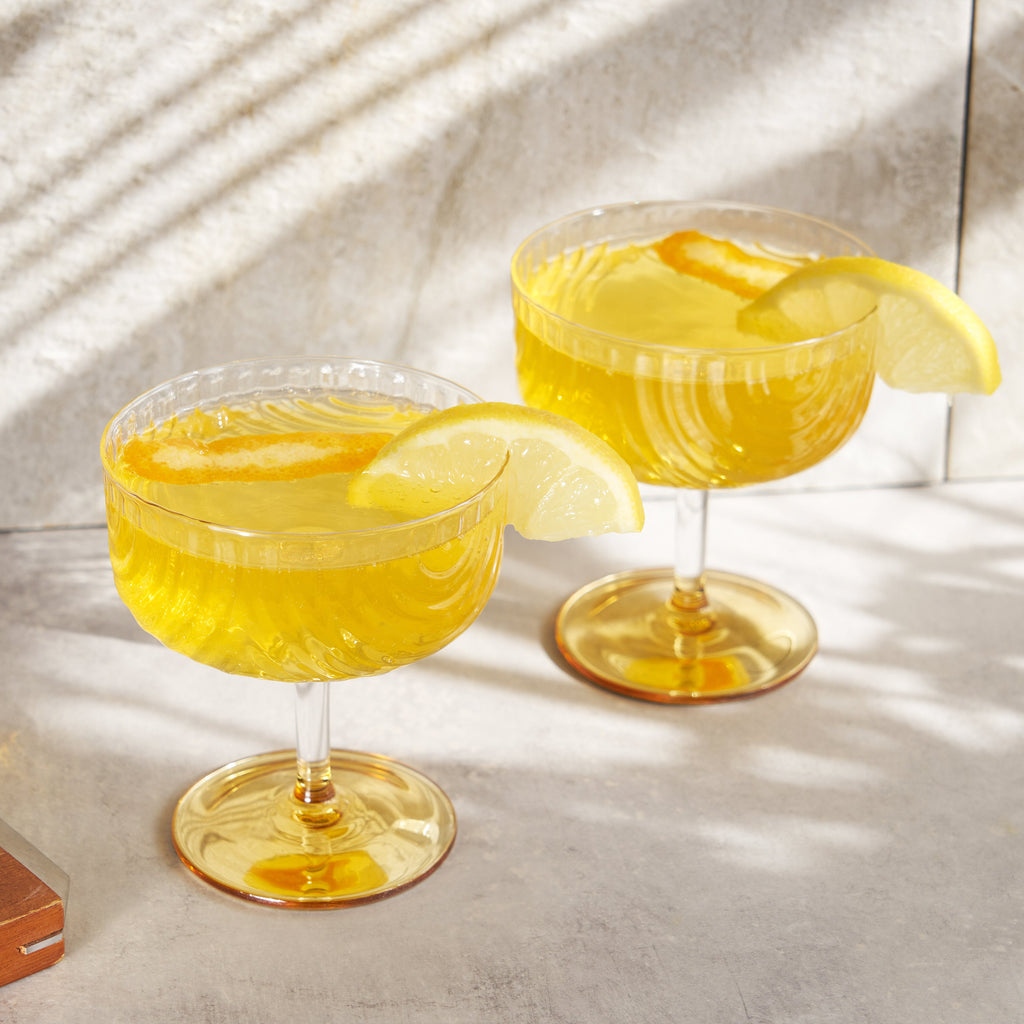 Gatsby Coupe Glasses Set of 2