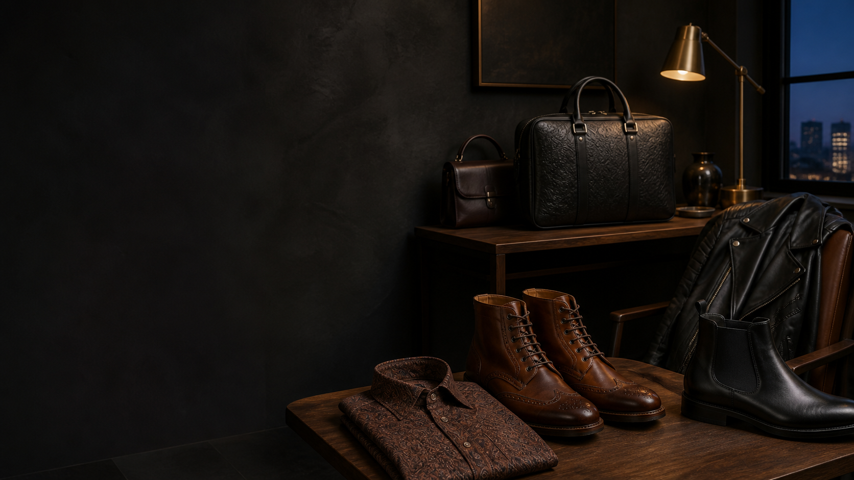 A curated editorial still life featuring today's Touch of Modern daily deals